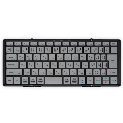 他サイト： アーキサイト AM-K2TF83J/BKG ブラック・グレー MOBO 有線/無線キーボード 日本語JIS配列 83キーの商品画像