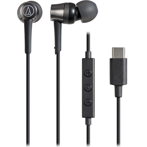 他サイト： オーディオテクニカ(audio-technica) ATH-CKD3C BK ブラック USB Type-C用イヤホンの商品画像