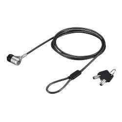 他サイト： バッファロー(BUFFALO) BSL05S01 ピンシリンダー錠ワイヤーロック(統一キー対応) 統一キーNo.1の商品画像
