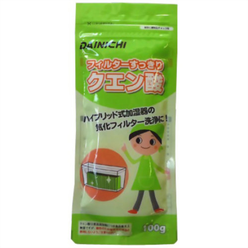 他サイト： ダイニチ H010010 クエン酸 100g 加湿器・加湿セラミックヒーターの抗菌気化フィルター洗浄用の商品画像