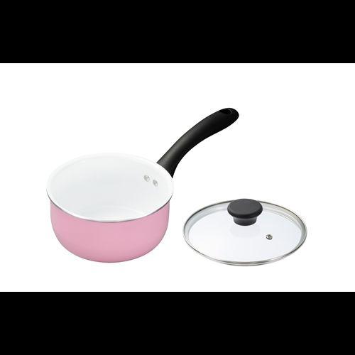 他サイト： 京セラ(KYOCERA) セラブリッド片手鍋 16cm ピンク CN-G16B-WPKの商品画像
