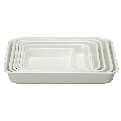 他サイト： 野田琺瑯(nodahoro) ホワイトシリーズ ホワイトバット 15取 VA-15Wの商品画像