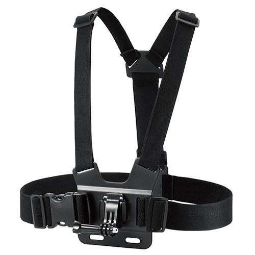 他サイト： エレコム(ELECOM) AC-MBCH01BK ブラック GoPro HERO9/8/7/6/5/MAX用 マウント チェストの商品画像