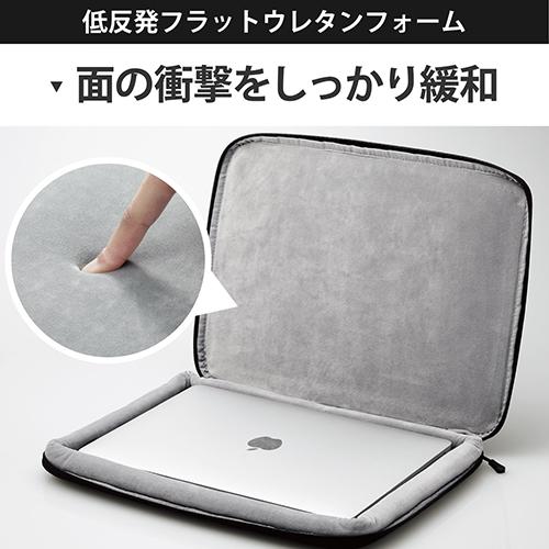 他サイト： エレコム(ELECOM) BM-IBSP14NBK ブラック 14インチまで対応 ノートパソコン/タブレットケース 撥水加工の商品画像