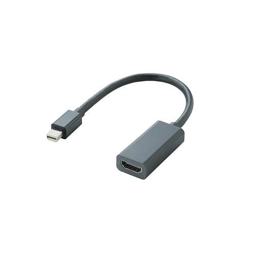 他サイト： エレコム(ELECOM) AD-MDPHDMIBK(ブラック) Mini DisplayPort-HDMI 変換アダプタの商品画像