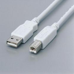 他サイト： エレコム(ELECOM) USB2-FS15 USB2.0ケーブル フェライトコア内蔵 A-B 1.5mの商品画像
