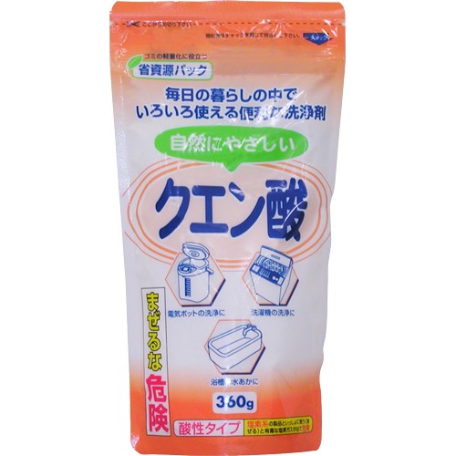 他サイト： マルフクケミファ マルフク自然にやさしいクエン酸360gの商品画像