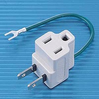 他サイト： サンワサプライ TAP-AD3LT 3P-2P変換アダプターの商品画像