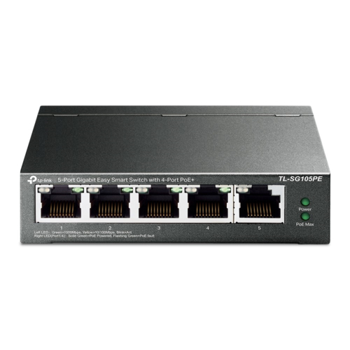 他サイト： TP-Link(ティーピーリンク) TL-SG105PE 英語パッケージ 法人限定の商品画像