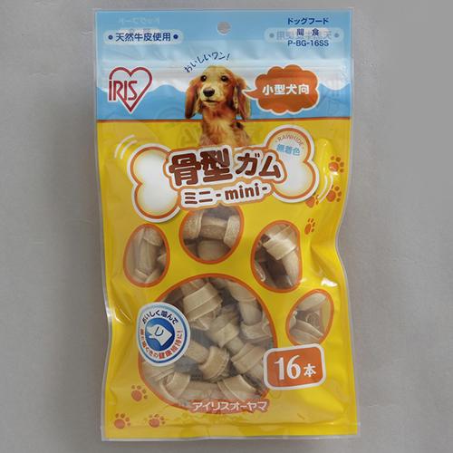 他サイト： アイリスオーヤマ(Iris Ohyama) P-BG-16SS 骨型ガムミニ16本の商品画像