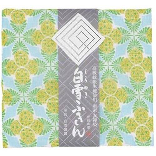 他サイト： 白雪ふきん(shirayuki) 白雪ふきん 白雪友禅ふきん パイナップルの商品画像
