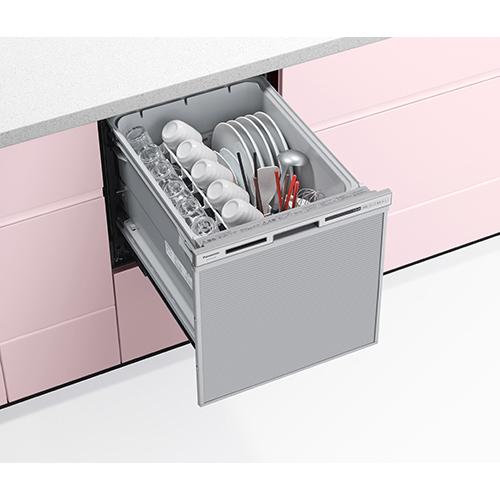 他サイト： パナソニック(Panasonic) 【商品お届けのみ】NP-45VS9Sビルトイン食器洗い乾燥機 幅45cmの商品画像