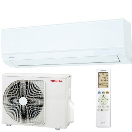 他サイト： <エアコン 6畳用 2.2kw 東芝 RAS-2214TM-W 電源100V [配送のみ/設置工事なし]>の商品画像
