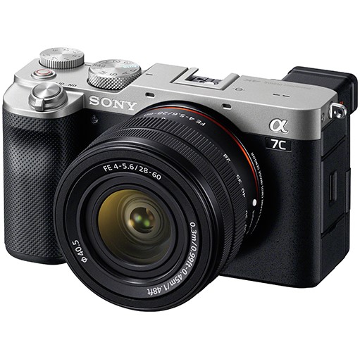 他サイト： 【長期保証付】ソニー(SONY) α7C ズームレンズキット(シルバー) ILCE-7CL フルサイズ ミラーレス一眼カメラの商品画像