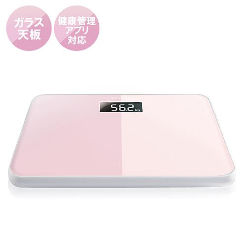 他サイト： エレコム(ELECOM) HCS-S01PN(ピンク) ECLEAR(エクリア) 体重計 HCS-S01シリーズの商品画像