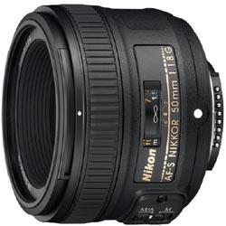 他サイト： ニコン(Nikon) AF-S NIKKOR 50mm f/1.8G ニコンFマウント 標準単焦点レンズの商品画像