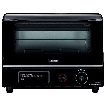 他サイト： 【長期保証付】象印(ZOJIRUSHI) EQ-JA22-BA(ブラック) こんがり倶楽部 オーブントースター 1032Wの商品画像