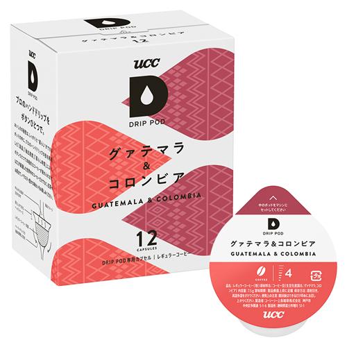 他サイト： UCC DPGC002 UCCドリップポッド専用カプセル グァテマラ&コロンビア 12杯の商品画像
