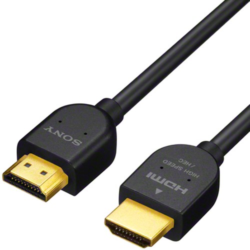 他サイト： ソニー(SONY) DLC-HJ15-B(ブラック) イーサネット対応 HIGH SPEED HDMIケーブル 1.5mの商品画像