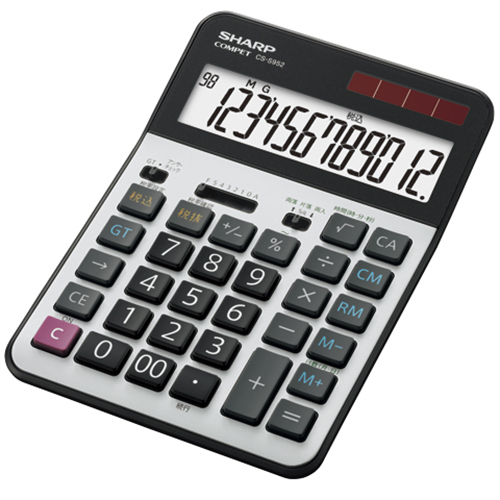 他サイト： シャープ(SHARP) CS-S952-X 実務電卓 12桁の商品画像