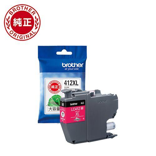 他サイト： ブラザー(brother) LC412XLM 純正 インクカートリッジ マゼンタ 大容量の商品画像