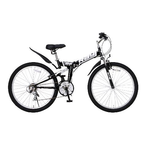 他サイト： レイチェル(Raychell) MTB-2618RR 26インチ 18段 折畳MTB ブラックの商品画像
