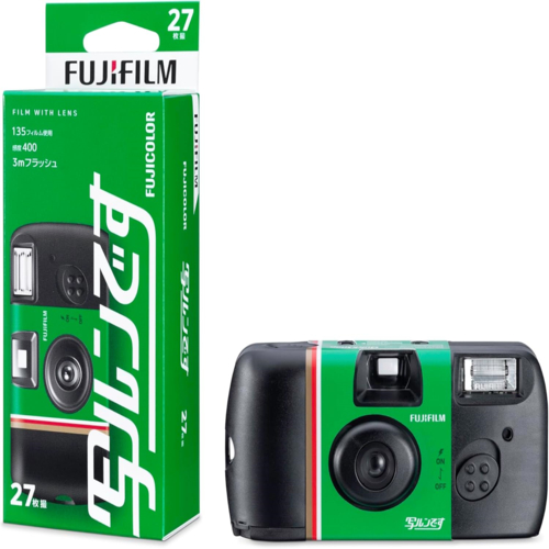 他サイト： 富士フイルム(FUJIFILM) 写ルンです レンズ付きカメラ 27枚撮り フラッシュ付 LF JDV1 SP FL 27SH の商品画像