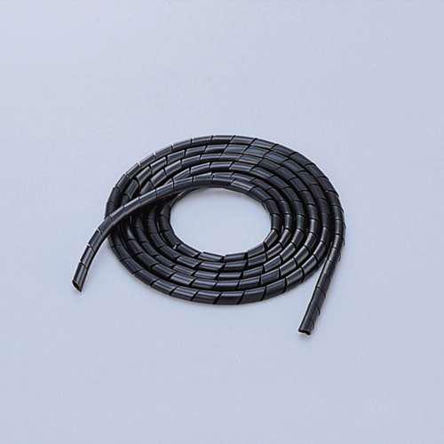 他サイト： エレコム(ELECOM) BST-6BK(ブラック) ゴチャゴチャなケーブルを整理するチューブ 2.0mの商品画像