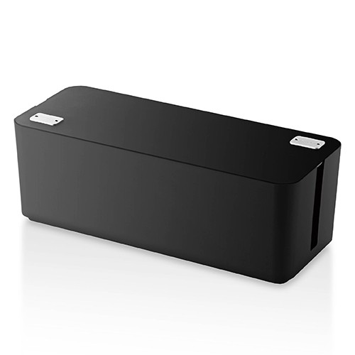 他サイト： エレコム(ELECOM) EKC-BOX001BK(ブラック) ケーブルボックス 6個口の商品画像