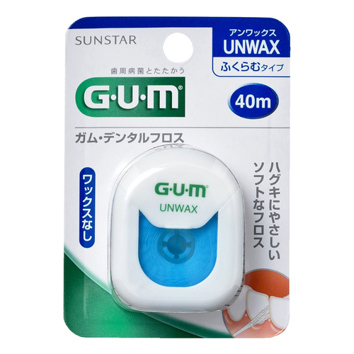 他サイト： サンスター(sunstar) GUM(ガム) デンタルフロス アンワックス 40mの商品画像