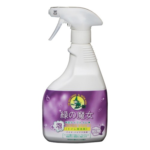 他サイト： ミマスクリーンケア 緑の魔女 泡タイプ トイレ用洗剤 450MLの商品画像