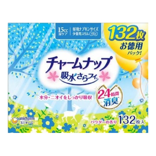 他サイト： ユニ・チャーム(unicharm) 吸水さらフィ チャームナップ 少量用 132枚入りの商品画像