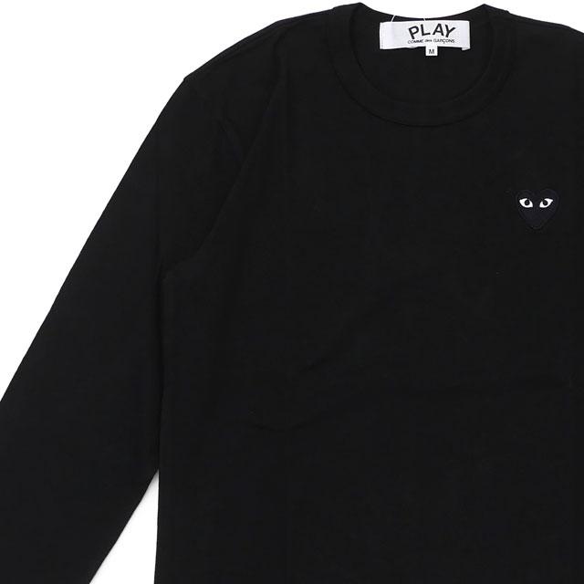 プレイ コムデギャルソン Play Comme Des Garcons Mens Black Heart Wappen Ls Tee 長袖tシャツ Black ブラック 黒 Topsの通販はau Wowma Essense