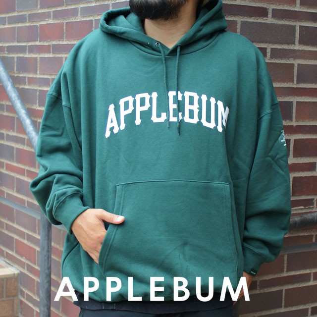 新品 アップルバム APPLEBUM Pirates Logo Big Sweat Parka プル