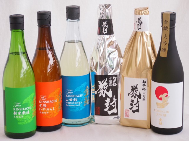 贅沢な日本酒2本セット(金鯱初夢桜 厳封大吟醸(愛知) 宮の雪純米(三重