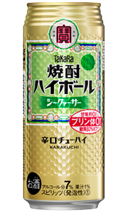 他サイト： 【送料無料 一部地域】 タカラ 焼酎ハイボール シークァーサー 500ml 缶 × 24本 1ケースの商品画像