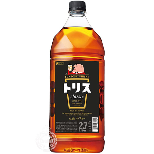 他サイト： サントリーウイスキー トリス クラシック 37度 2700ml ペットボトルの商品画像