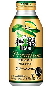 アサヒ　ザ・レモンクラフト　グリーンレモン　400mlボトル缶　バラ　1本[缶チューハイ]