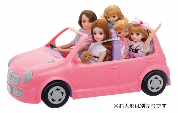他サイト： 4904810130567:リカちゃん LF-04 みんなでおでかけ リカちゃん ファミリーカー【新品】 (リカちゃん人形 着せの商品画像