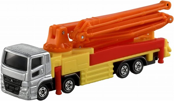 他サイト： 4904810189381:トミカ No.127 三菱ふそう スーパーグレート コンクリートポンプ車【新品】 ロングトミカ ミニの商品画像