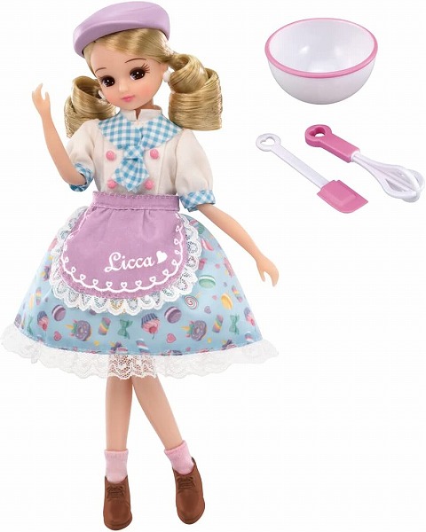 他サイト： 4904810194156:リカちゃん LD-13 あこがれパティシエ【新品】 (リカちゃん人形 着せ替え人形 女の子向け タカの商品画像