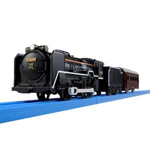 他サイト： 4904810436799:プラレール S-28 ライト付D51 200号機蒸気機関車【新品】 タカラトミー 車両 本体の商品画像