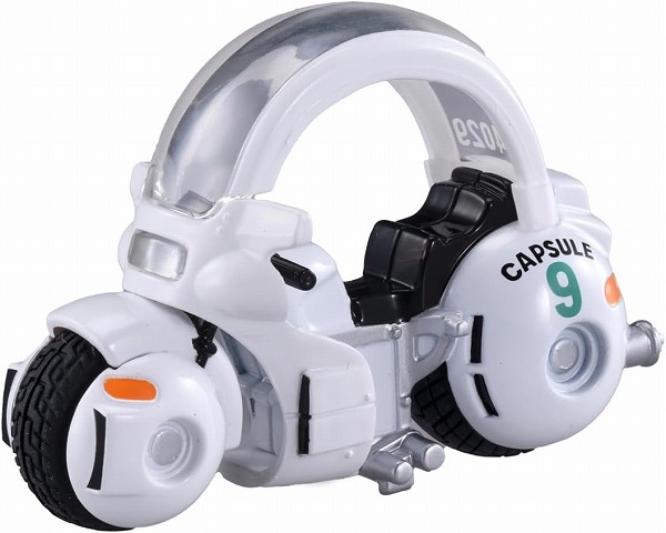 他サイト： 4904810951957:トミカ トミカ×ドラゴンボール ブルマのカプセルNo.9バイク【新品】 ドリームトミカ ミニカー Tの商品画像
