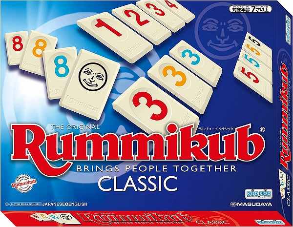 他サイト： 4979092017172:Rummikub CLASSIC ラミィキューブ クラシック【新品】 ボードゲーム アナログゲーム の商品画像