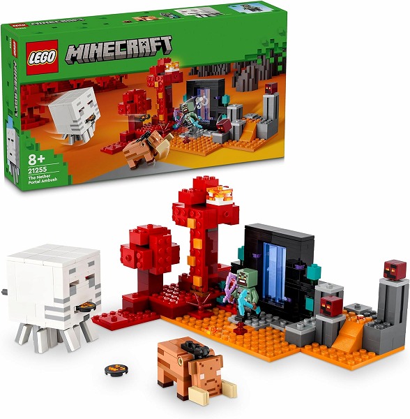 他サイト： 5702017583310:レゴ マインクラフト ネザーポータルの戦い【新品】 LEGO Minecraft 知育玩具の商品画像