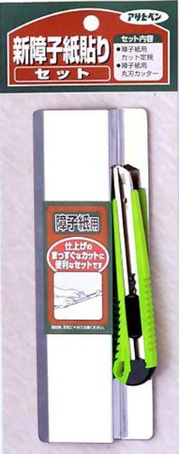 他サイト： アサヒペン 新障子紙貼りセット 944 2点セット 【北海道・沖縄・離島配送不可】の商品画像