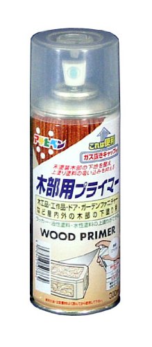 他サイト： アサヒペン 木部用プライマー 300ML クリヤ 【北海道・沖縄・離島配送不可】の商品画像