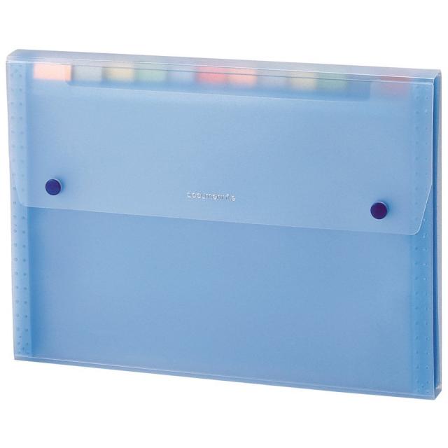 他サイト： セキセイ ドキュメントファイル A4 ブルー SSS-1212-10 【北海道・沖縄・離島配送不可】の商品画像