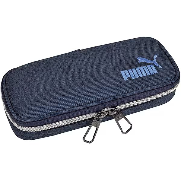 他サイト： クツワ PUMA ヘザーボックスペンケース ネイビー PM230NB 【北海道・沖縄・離島配送不可】の商品画像