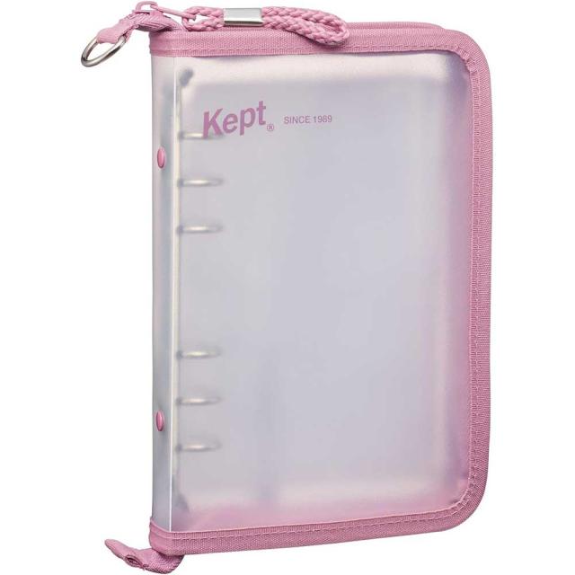 他サイト： (まとめ買い)レイメイ藤井 Kept マルチ収納ファイル ポストカードサイズ ダスティパープル KP1155DP 〔2個セット〕の商品画像